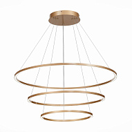 ST605.243.114 Светильник подвесной ST-Luce Золотистый/Белый LED 1*114W 4000K Подвесные светильники 500_191_2953171